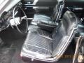 Black 1966 Chrysler 300 2-Door Hardtop Interior Color