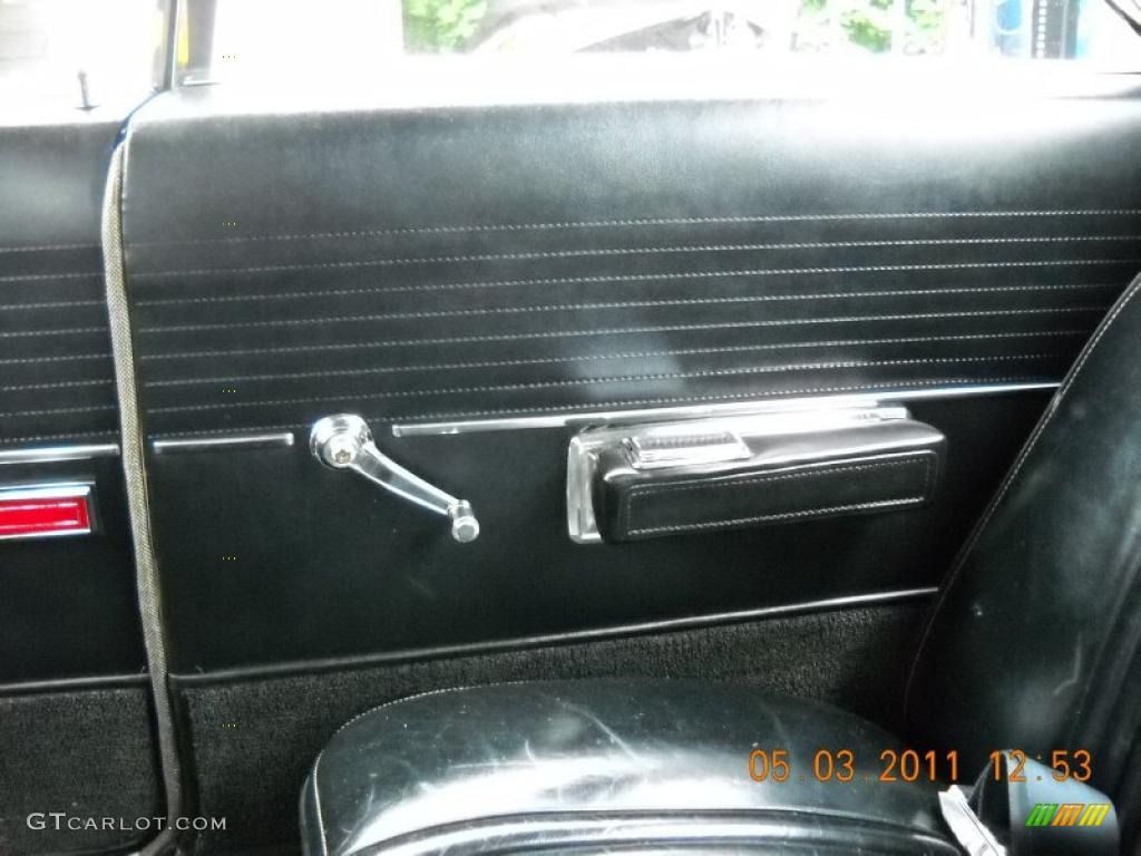 Black Interior 1966 Chrysler 300 2-Door Hardtop Photo #48856642