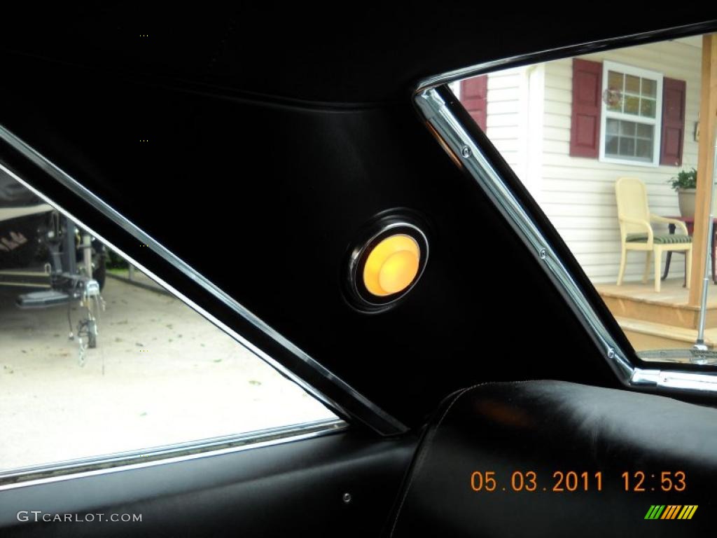 Black Interior 1966 Chrysler 300 2-Door Hardtop Photo #48856654