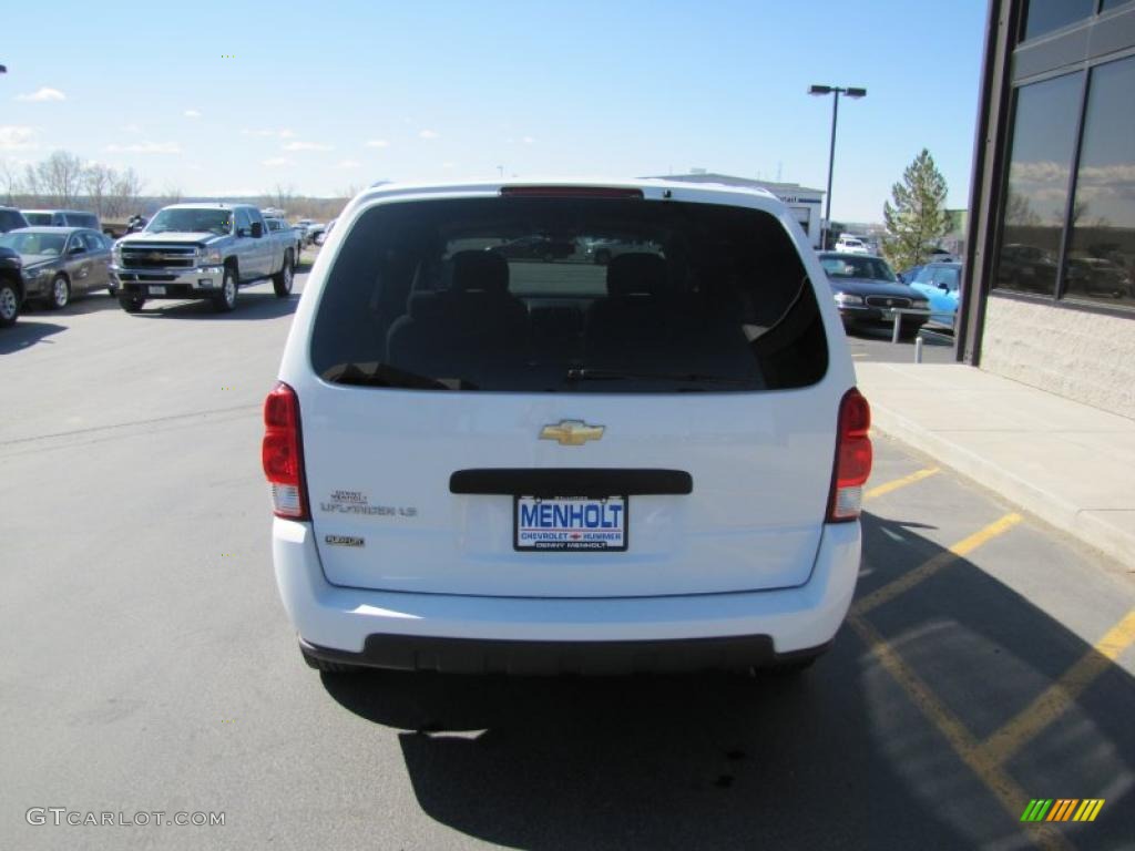 2008 Uplander LS - Summit White / Medium Gray photo #20