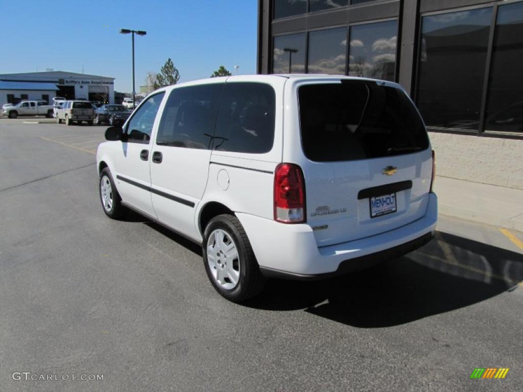 2008 Uplander LS - Summit White / Medium Gray photo #21