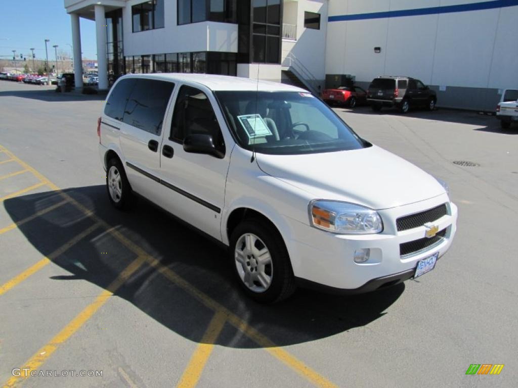 2008 Uplander LS - Summit White / Medium Gray photo #22