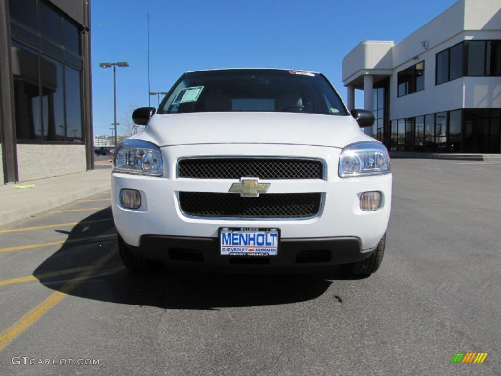 2008 Uplander LS - Summit White / Medium Gray photo #24