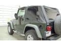 2005 Moss Green Pearlcoat Jeep Wrangler X 4x4  photo #12