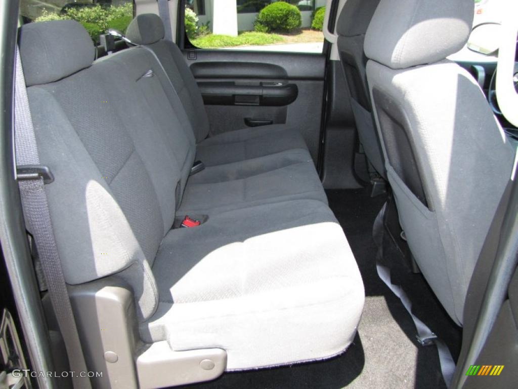 2008 Silverado 1500 LS Crew Cab - Black / Ebony photo #13