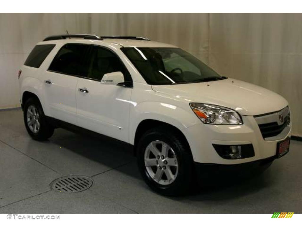 Cream White 2008 Saturn Outlook XR AWD Exterior Photo #48859903