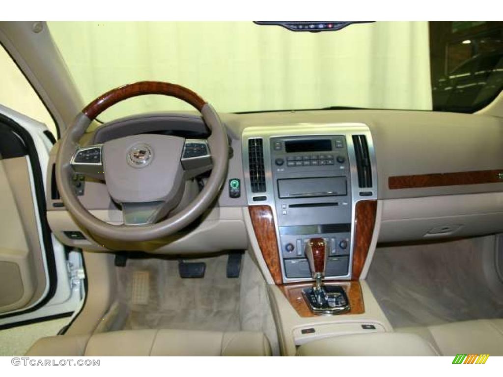 2008 Cadillac STS 4 V6 AWD Cashmere Dashboard Photo #48860206