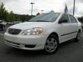 2003 Super White Toyota Corolla LE  photo #1