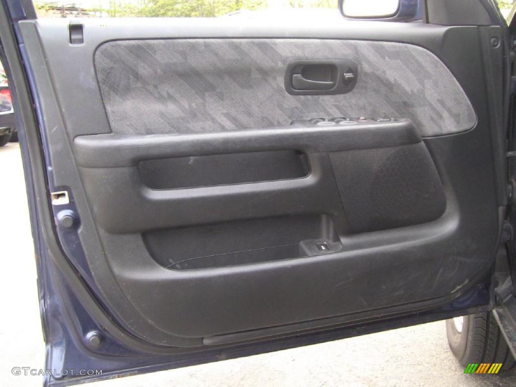 2003 CR-V EX 4WD - Eternal Blue Pearl / Gray photo #3
