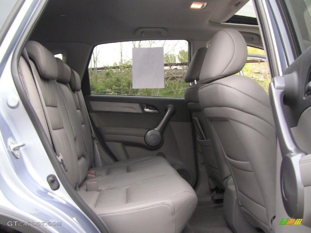 2008 CR-V EX-L 4WD - Glacier Blue Metallic / Gray photo #16