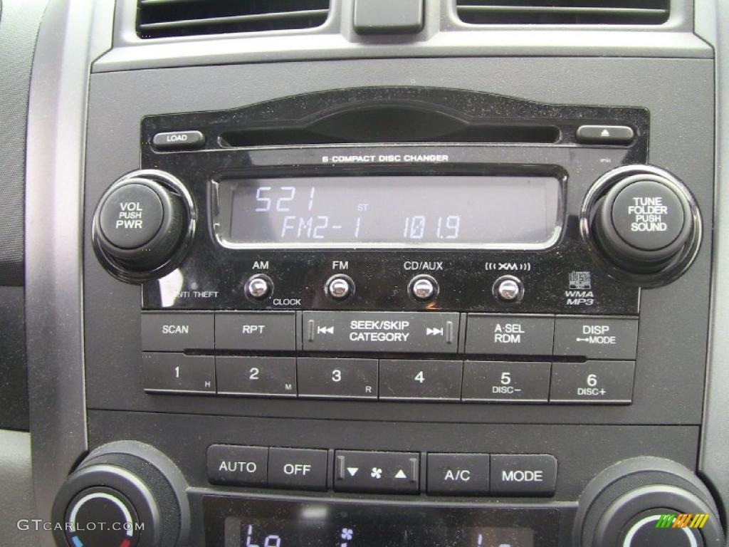 2008 CR-V EX-L 4WD - Glacier Blue Metallic / Gray photo #19