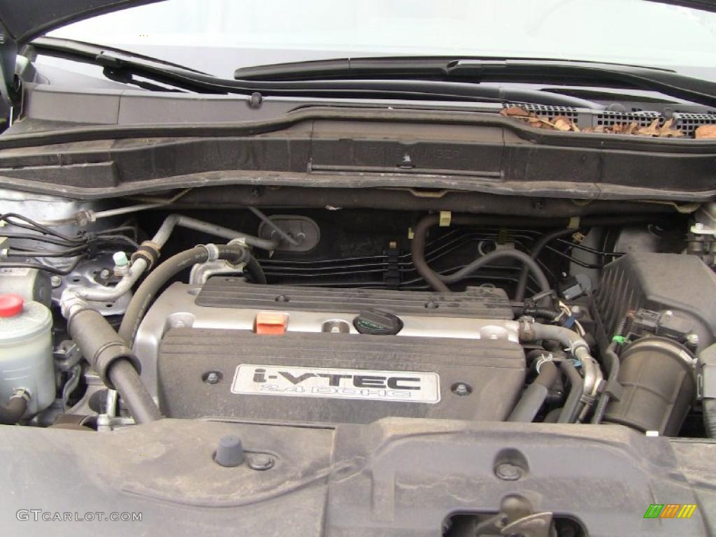 2008 CR-V EX-L 4WD - Glacier Blue Metallic / Gray photo #22