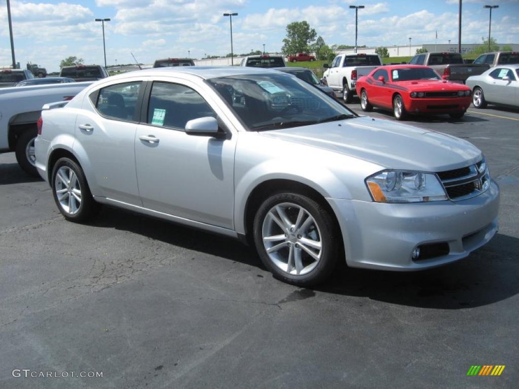 Bright Silver Metallic 2011 Dodge Avenger Mainstreet Exterior Photo #48861556