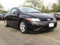 Nighthawk Black Pearl - Civic EX Coupe Photo No. 5