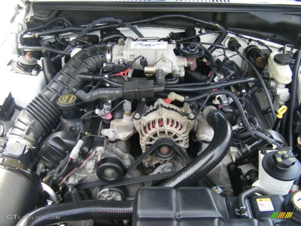 2004 Ford Mustang GT Convertible 4.6 Liter SOHC 16-Valve V8 Engine Photo #48861673