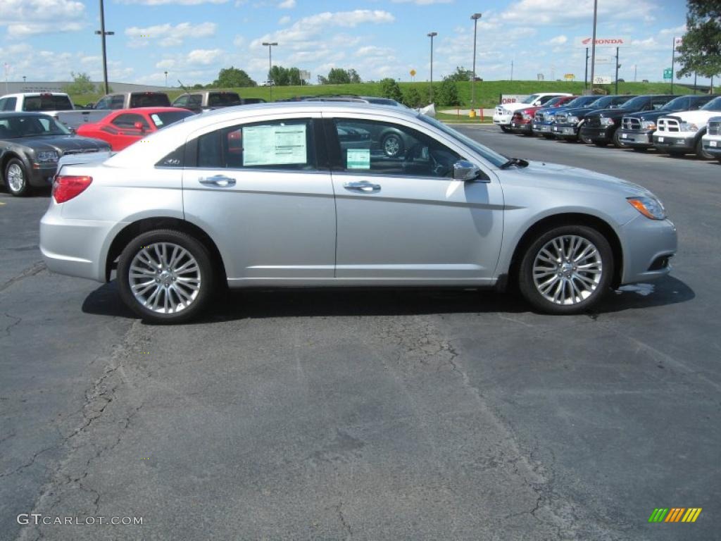 Bright Silver Metallic 2011 Chrysler 200 Limited Convertible Exterior Photo #48861889