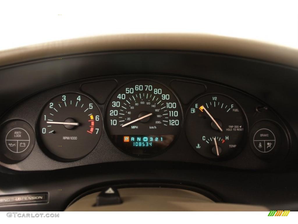 2001 Buick Regal LS Gauges Photo #48861979