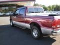 2004 Dark Toreador Red Metallic Ford F250 Super Duty Lariat SuperCab  photo #4