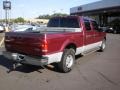 2004 Dark Toreador Red Metallic Ford F250 Super Duty Lariat SuperCab  photo #7