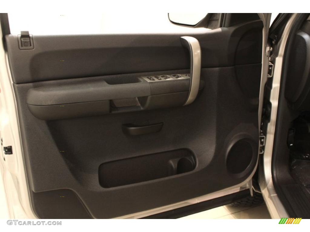 2008 Sierra 1500 SLT Extended Cab 4x4 - Silver Birch Metallic / Ebony photo #5