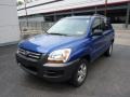 2005 Smart Blue Kia Sportage LX 4WD  photo #11