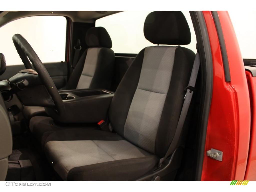 2008 Sierra 1500 Regular Cab 4x4 - Fire Red / Dark Titanium photo #5