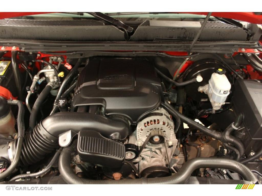 2008 Sierra 1500 Regular Cab 4x4 - Fire Red / Dark Titanium photo #12