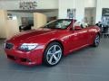 Imola Red 2010 BMW 6 Series 650i Convertible Exterior