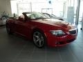 Imola Red - 6 Series 650i Convertible Photo No. 2