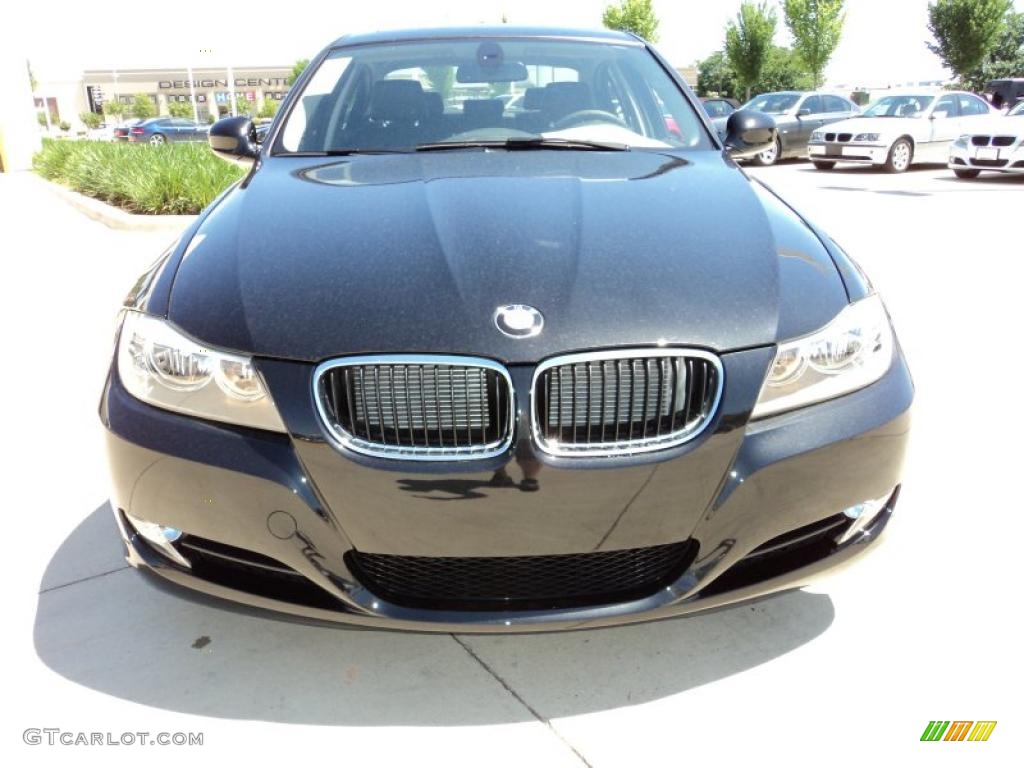 2011 3 Series 328i Sedan - Jet Black / Black photo #5