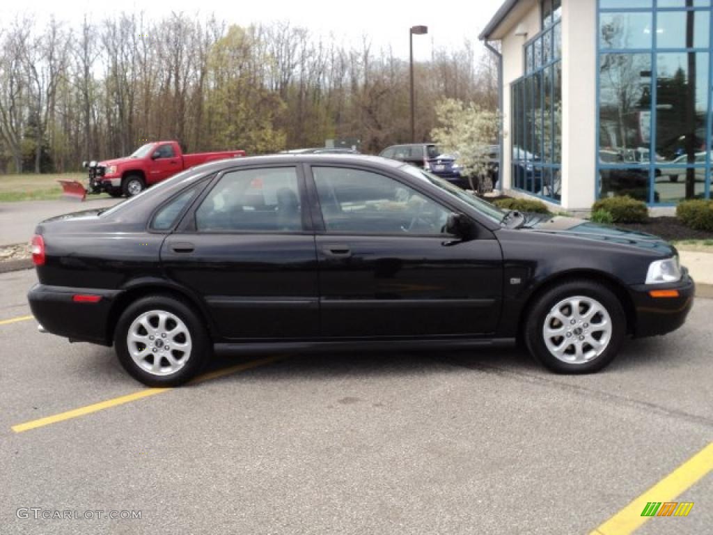 2001 S40 1.9T - Midnight Black Metallic / Off Black photo #4