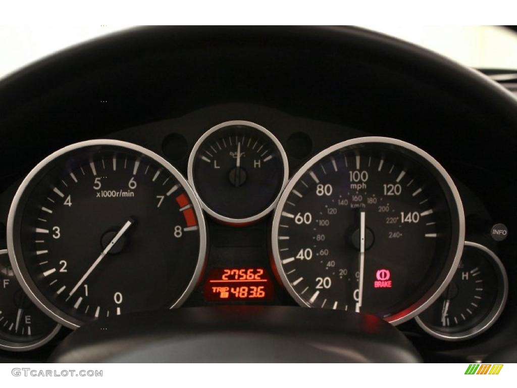 2009 Mazda MX-5 Miata Hardtop Grand Touring Roadster Controls Photo #48865336