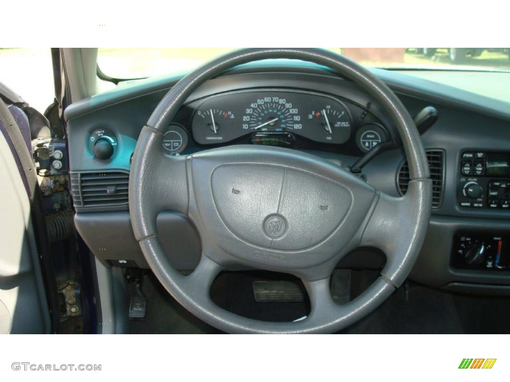 2003 Century Custom - Midnight Blue Metallic / Medium Gray photo #12