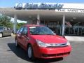 2008 Vermillion Red Ford Focus S Sedan  photo #1