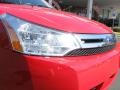 2008 Vermillion Red Ford Focus S Sedan  photo #3