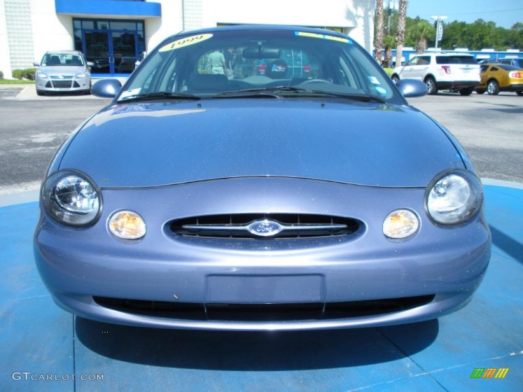 Graphite Blue Metallic 1999 Ford Taurus SE Exterior Photo #48868284