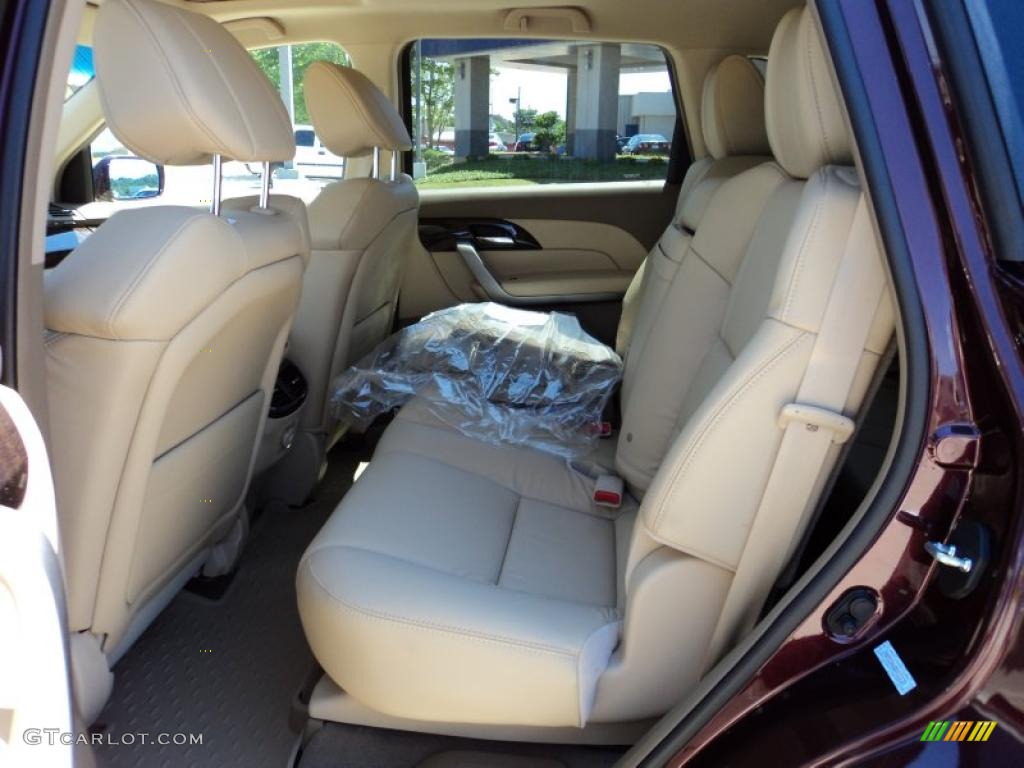 Parchment Interior 2011 Acura MDX Technology Photo #48868510