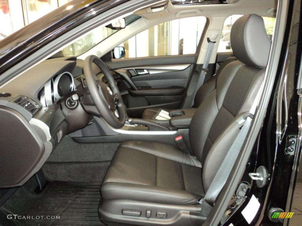Ebony Interior 2012 Acura TL 3.5 Technology Photo #48868608