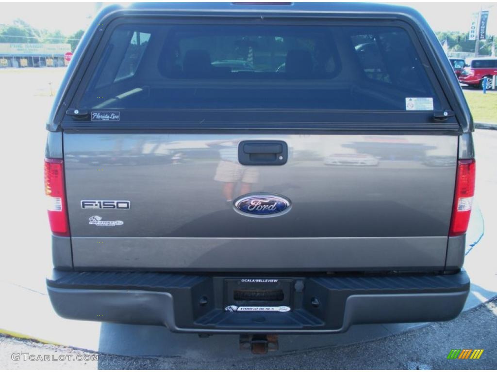 2006 F150 XL Regular Cab - Dark Shadow Grey Metallic / Medium Flint photo #4