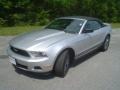 2011 Ingot Silver Metallic Ford Mustang V6 Premium Convertible  photo #1