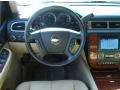 Ebony/Light Cashmere 2008 Chevrolet Avalanche LTZ 4x4 Dashboard