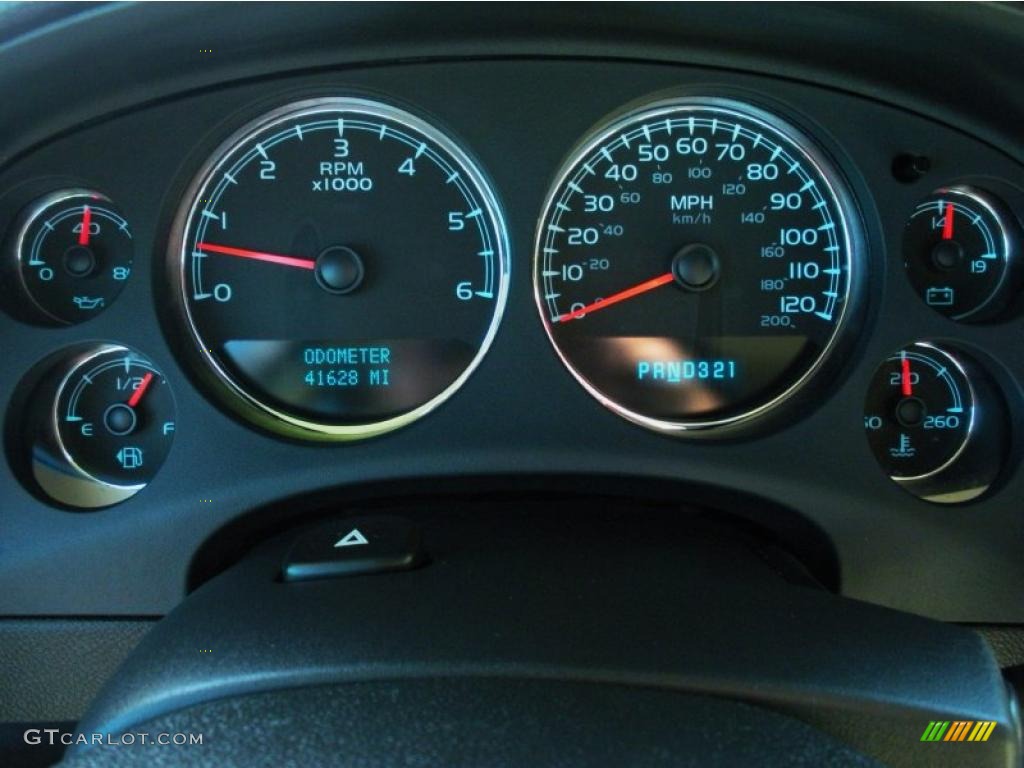 2008 Chevrolet Avalanche LTZ 4x4 Gauges Photo #48869232