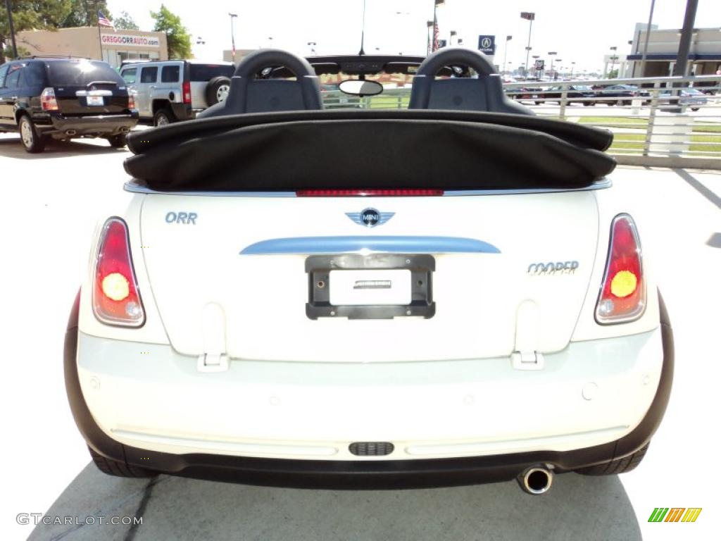 2007 Cooper Convertible - Pepper White / Carbon Black/Black photo #6