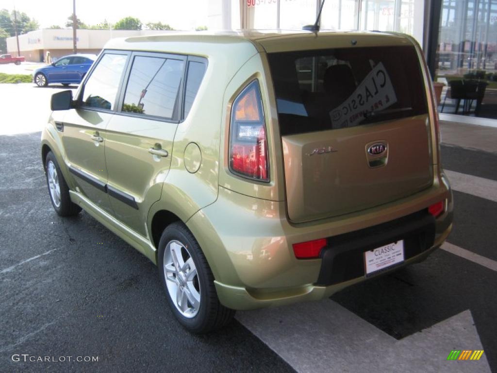 2011 Soul + - Alien Green / Black Soul Logo Cloth photo #3