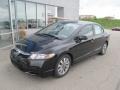 Crystal Black Pearl 2010 Honda Civic EX Sedan Exterior