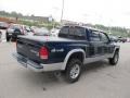 2003 Patriot Blue Pearl Dodge Dakota SLT Quad Cab 4x4  photo #8