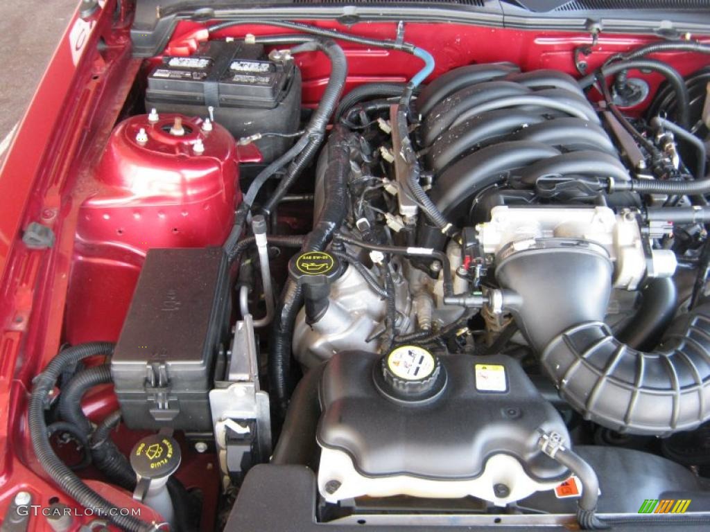 2007 Mustang GT Premium Coupe - Redfire Metallic / Medium Parchment photo #21