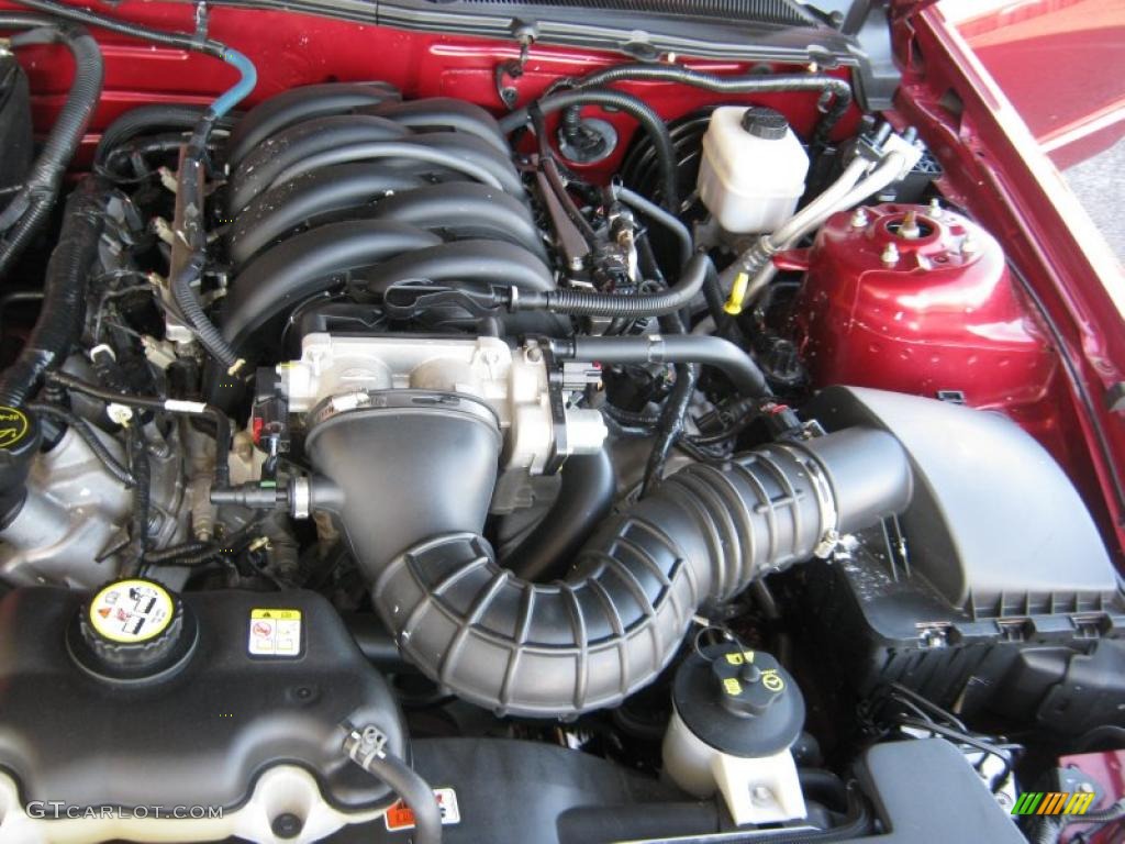 2007 Mustang GT Premium Coupe - Redfire Metallic / Medium Parchment photo #22