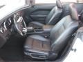 Dark Charcoal 2006 Ford Mustang V6 Premium Convertible Interior Color