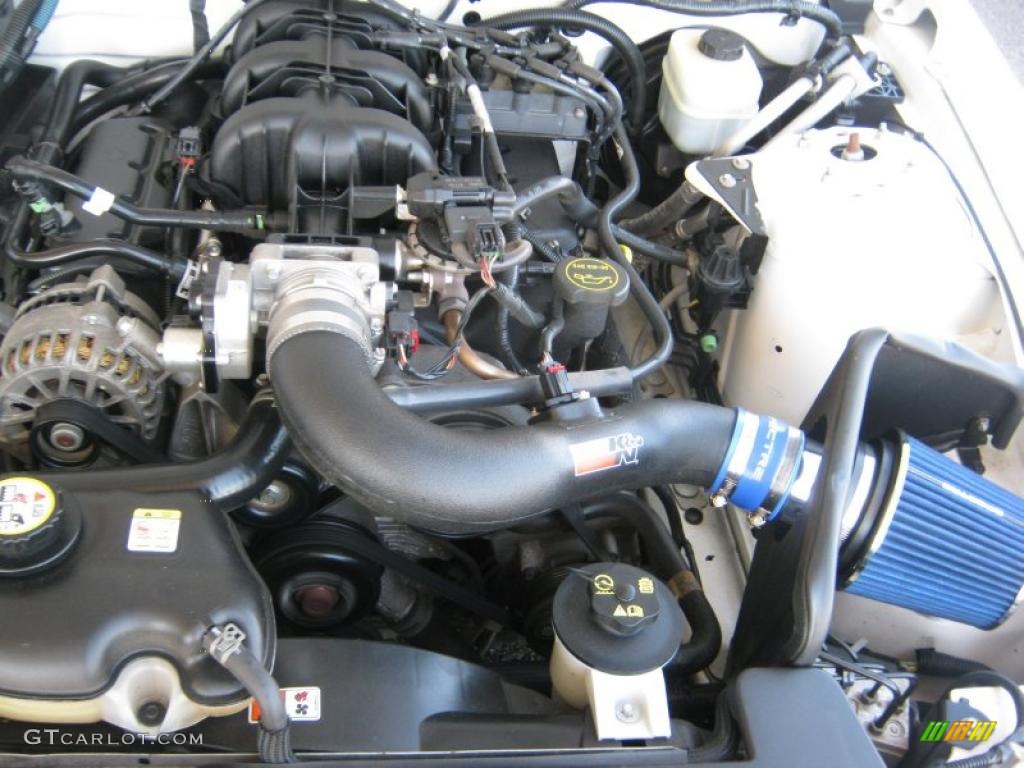 2006 Mustang V6 Premium Convertible - Performance White / Dark Charcoal photo #23